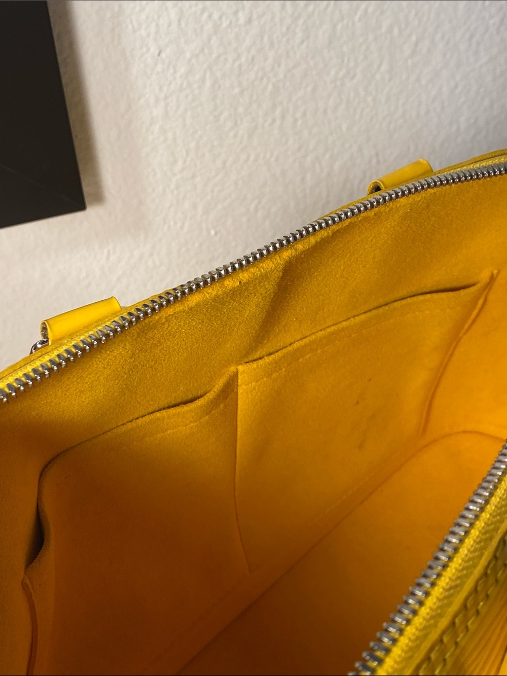 Louis Vuitton Alma PM Citron Epi Leather With Entrupy COA - Picture 15 of 17